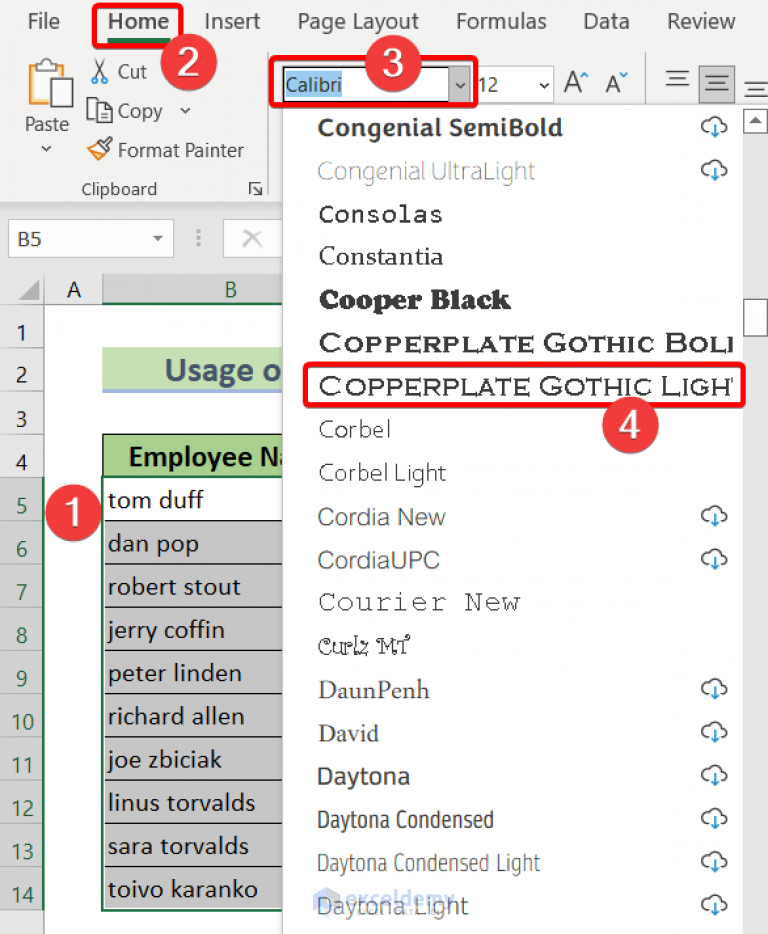 how-to-change-case-in-excel-without-a-formula-5-ways-exceldemy