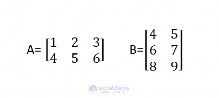 How To Do Matrix Multiplication In Excel 5 Examples Exceldemy 4996