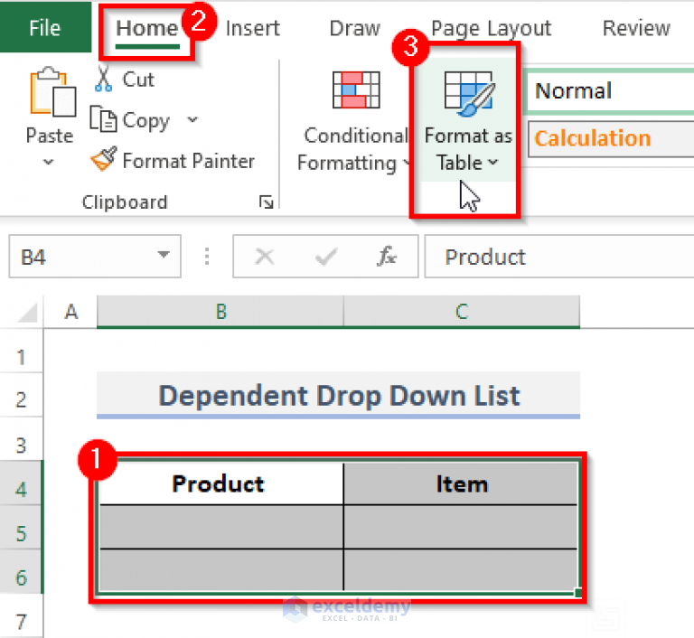 how-to-create-dependent-drop-down-list-with-multiple-words-in-excel