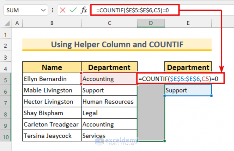 how-to-filter-column-based-on-another-column-in-excel-5-methods