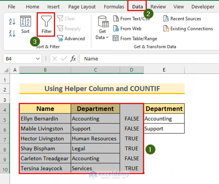 how-to-filter-column-based-on-another-column-in-excel-5-methods