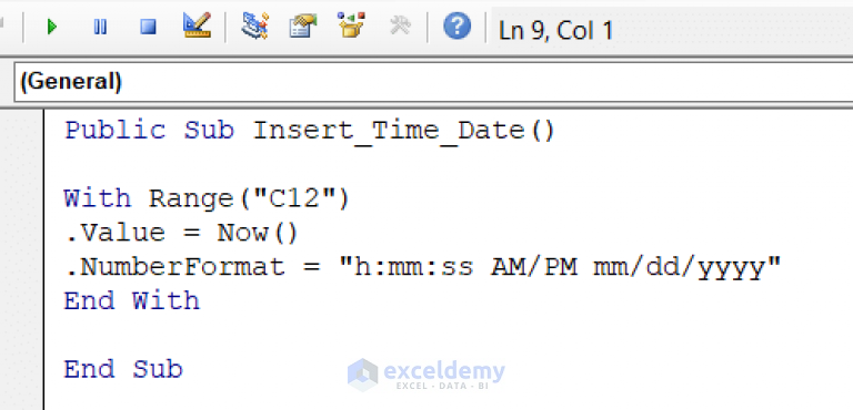 How To Insert Date And Time In A Cell