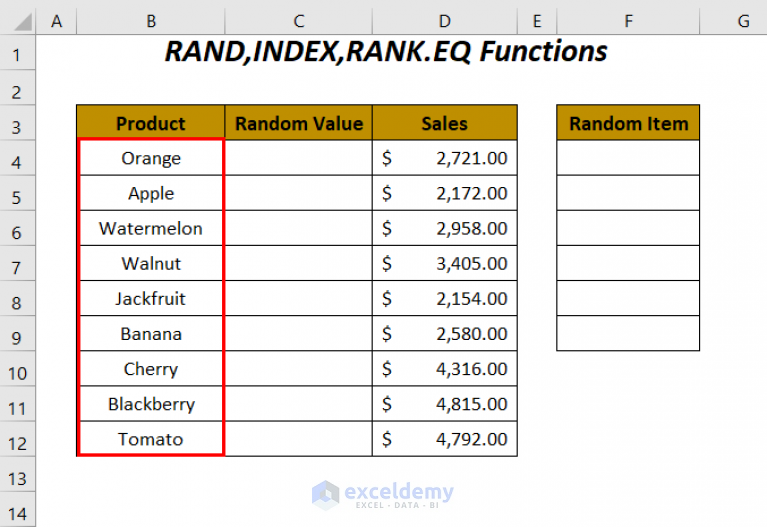 random-selection-from-list-with-no-duplicates-in-excel-5-cases