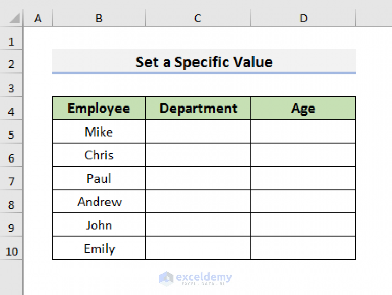 Excel Vba To Set Range Using Row And Column Numbers 4 Examples 6976