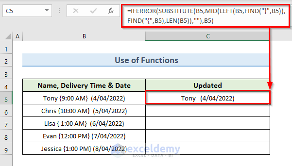 How To Remove Text Between Two Characters In Excel 3 Easy Ways 