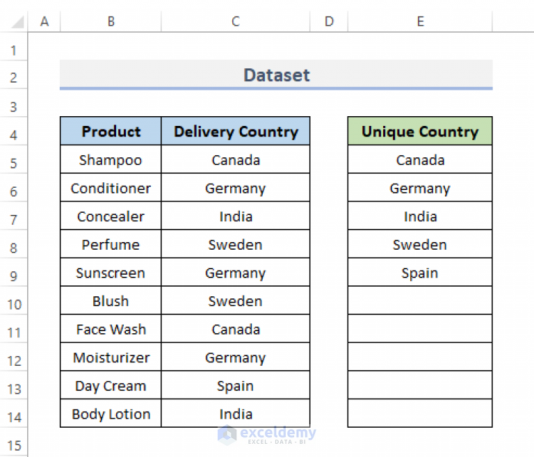 excel-vba-to-get-unique-values-from-column-4-examples-exceldemy