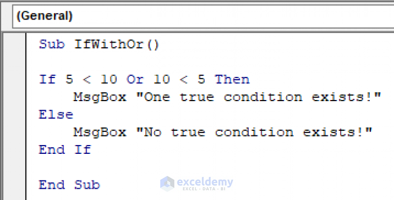 vba-if-statement-with-multiple-conditions-in-excel-8-methods