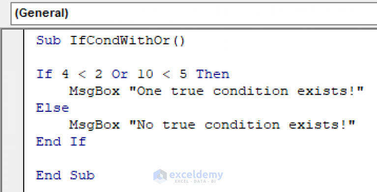 vba-if-statement-with-multiple-conditions-in-excel-8-methods