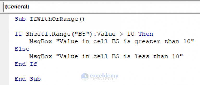 vba-if-statement-with-multiple-conditions-in-excel-8-methods