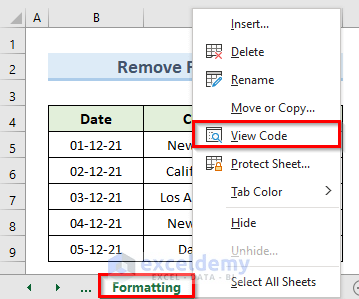 Insert Column With Name In Excel Vba 5 Examples
