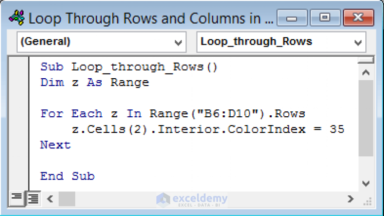 vba-to-loop-through-rows-and-columns-in-a-range-in-excel-5-examples