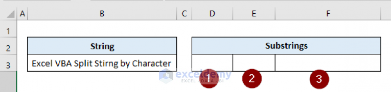 Excel Vba Split String Character