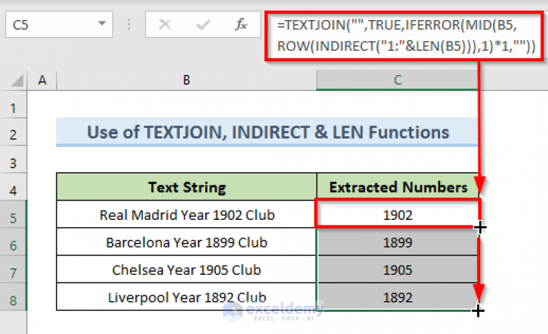 How To Extract Numbers After A Specific Text In Excel