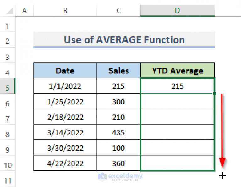 how-to-calculate-ytd-year-to-date-average-in-excel-4-approaches