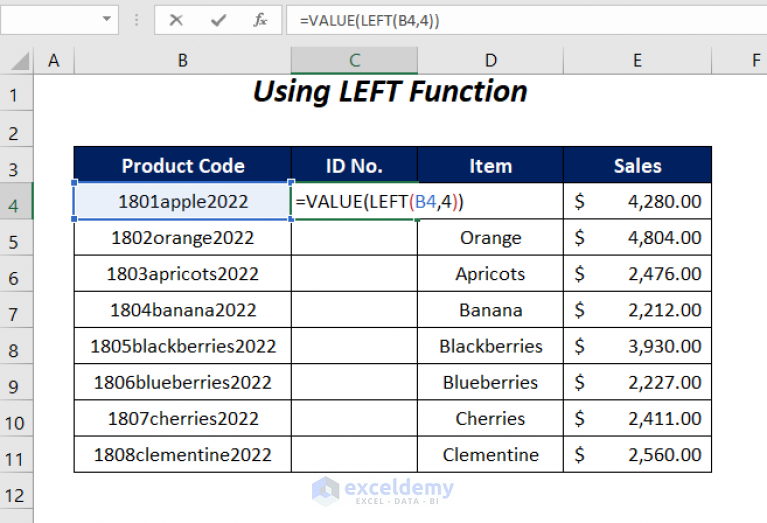 How To Extract Specific Numbers From A Cell In Excel 11 Ways 