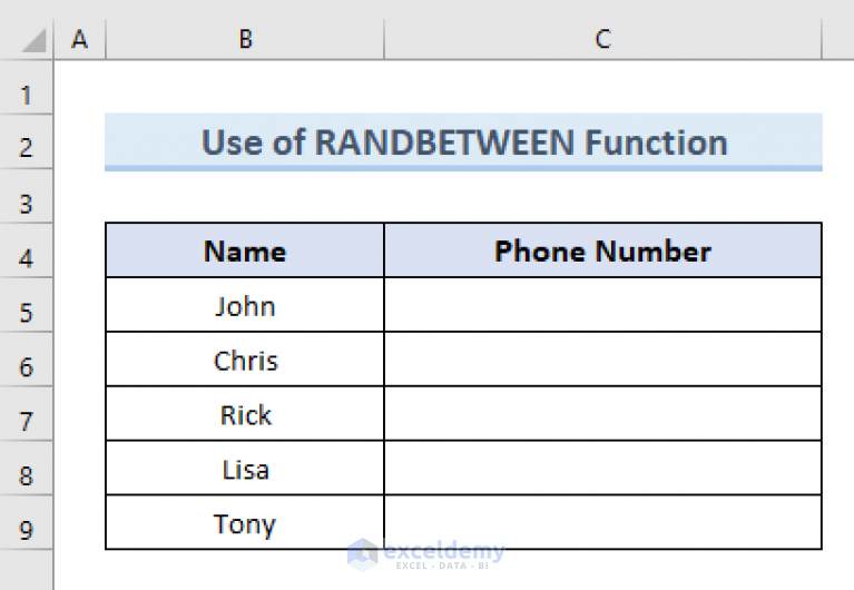 how-to-generate-random-10-digit-number-in-excel-6-methods