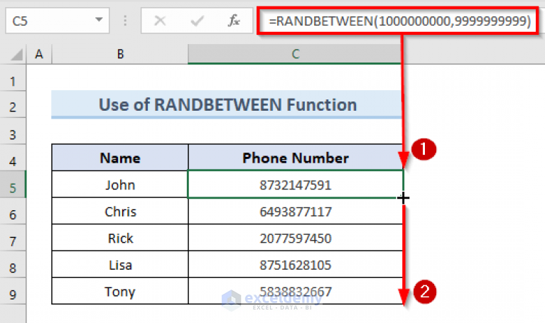 how-to-generate-random-10-digit-number-in-excel-6-methods