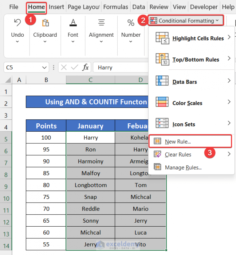 how-to-highlight-duplicates-in-multiple-columns-in-excel-4-ways