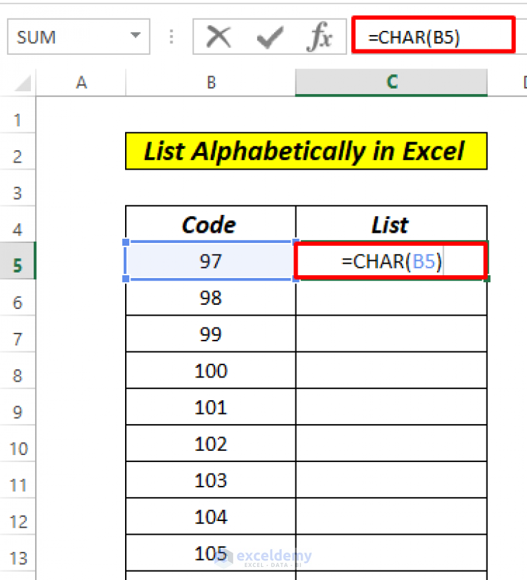 how-to-make-alphabetical-list-in-excel-3-ways-exceldemy