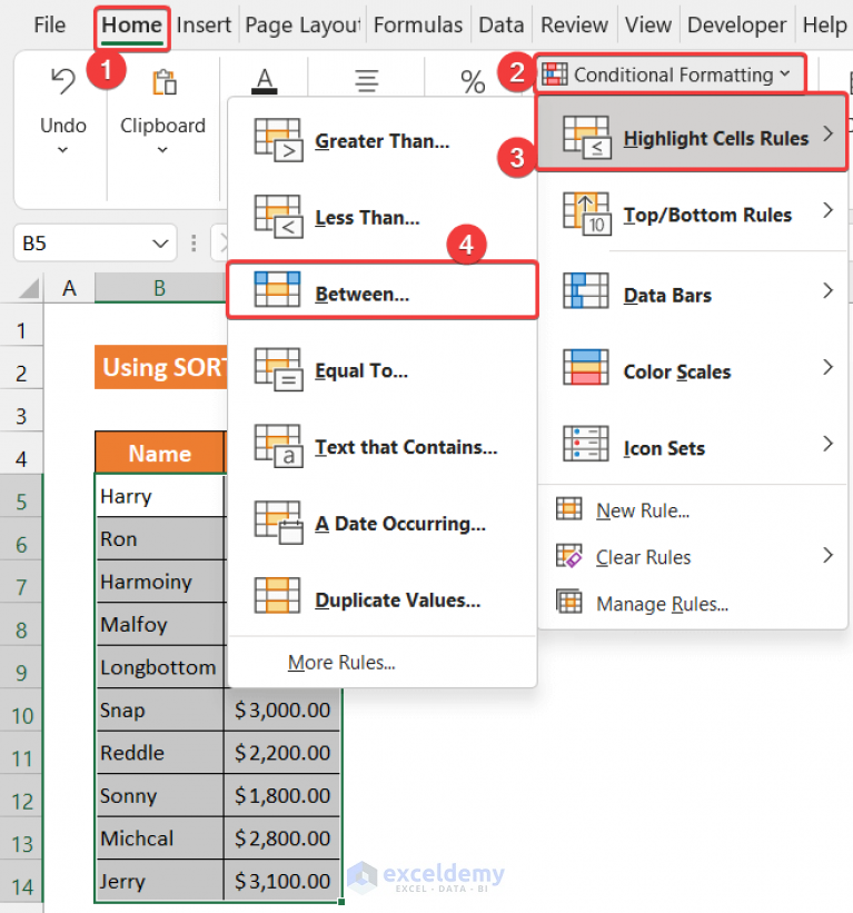 how-to-select-highlighted-cells-in-excel-4-easy-techniques