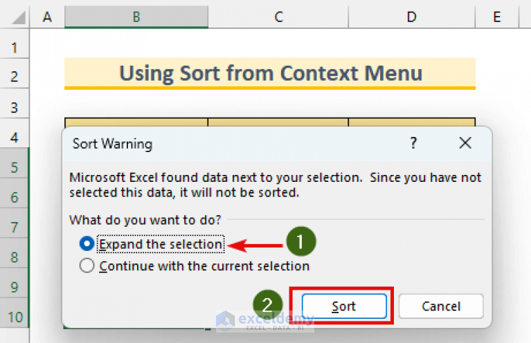 How To Arrange Numbers In Numerical Order In Excel - Printable Online