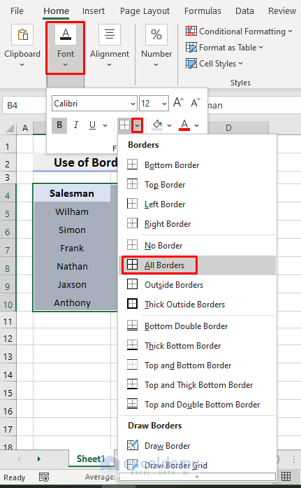 How To Show Gridlines After Using Fill Color In Excel 4 Methods 