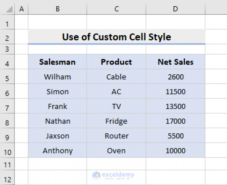 How To Show Gridlines In Excel With Fill Color