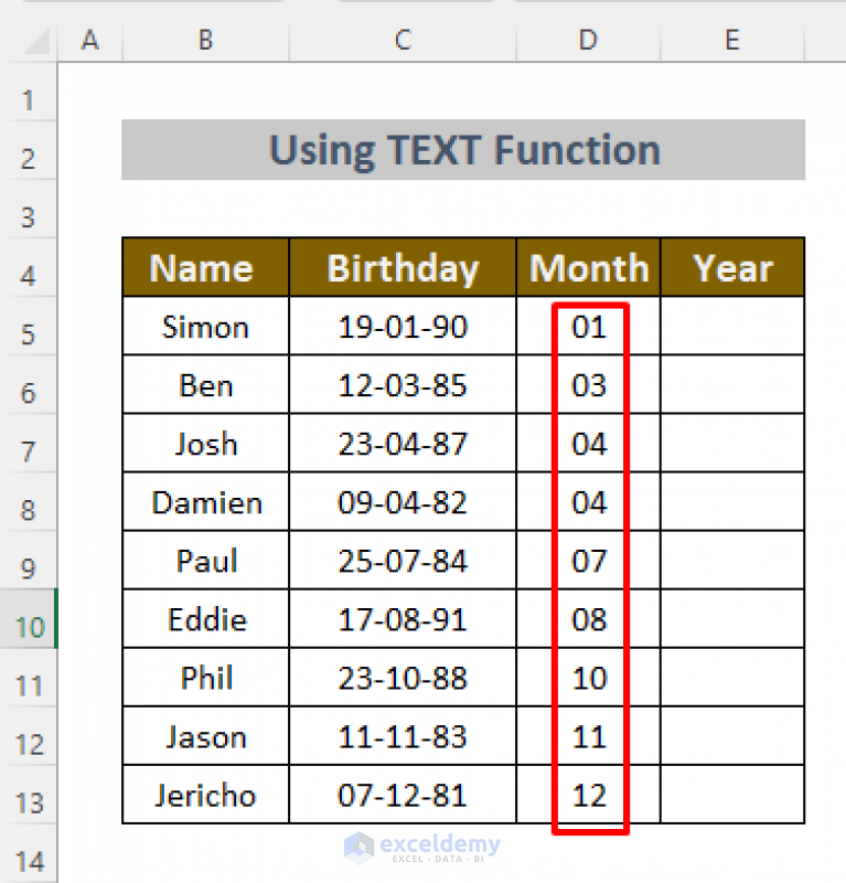 How To Sort Dates In Excel By Month And Year (4 Easy Methods)