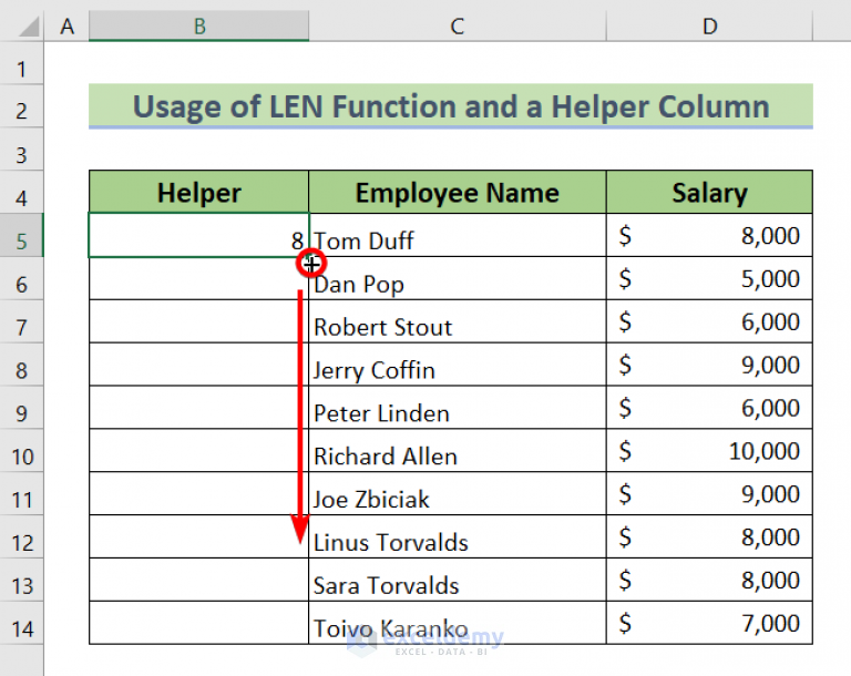 how-to-sort-in-excel-by-number-of-characters-2-methods-exceldemy