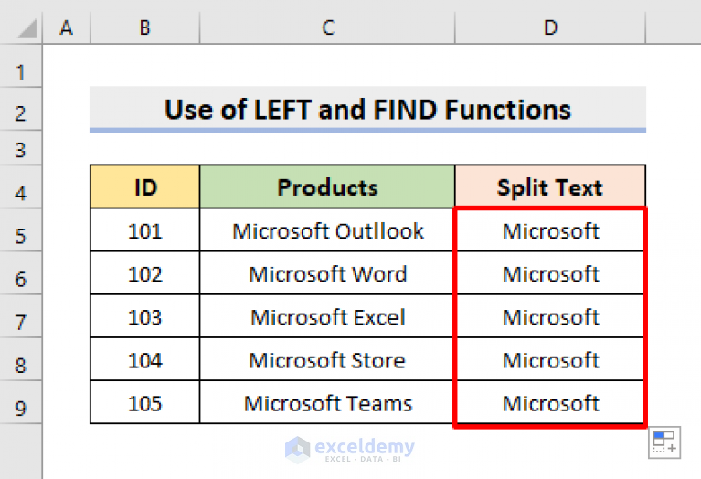 how-to-split-text-after-a-certain-word-in-excel-7-ways-exceldemy