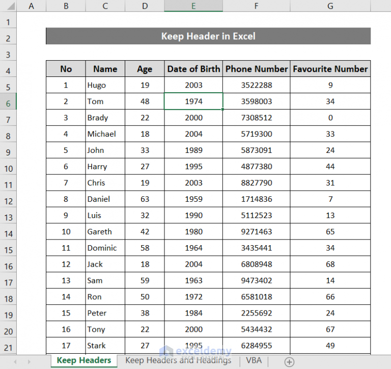 how-to-keep-header-in-excel-when-printing-3-ways-exceldemy