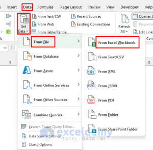 How to Merge Excel Files Based on Column (3 Methods)