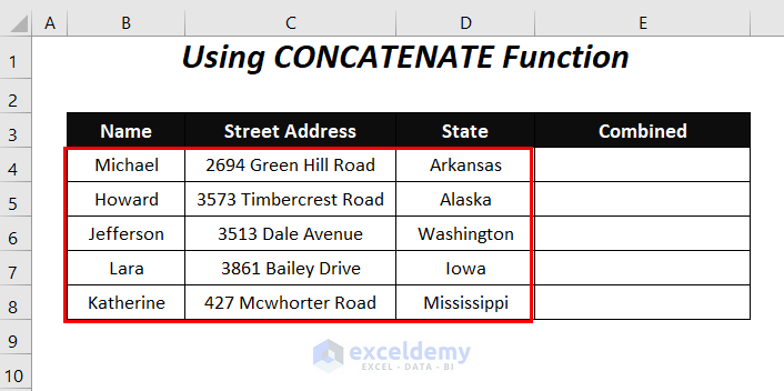 How To Add New Line With CONCATENATE Formula In Excel 5 Ways 