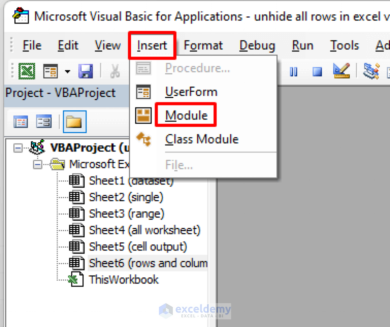 excel-vba-unhide-all-rows-in-excel-5-practical-examples