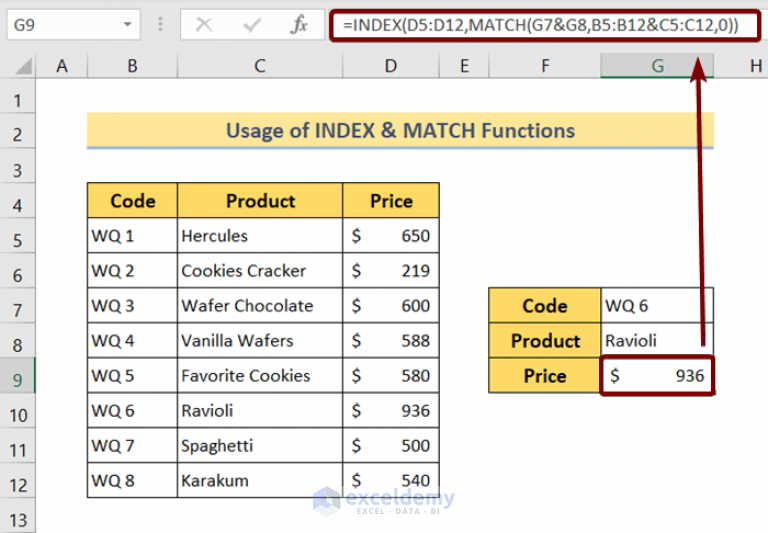 How To Use Vlookup With Multiple Criteria Without Helper Column