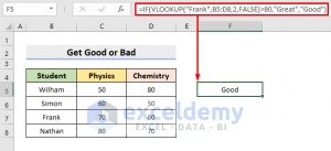 Example of VLOOKUP with Multiple IF Condition in Excel (9 Criteria)