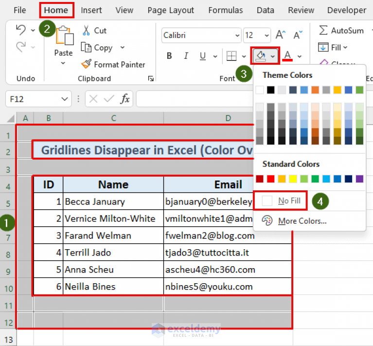 why-do-gridlines-disappear-in-excel-5-reasons-with-solutions