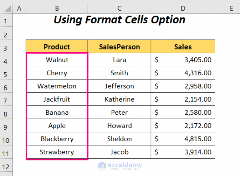 How To Protect Cells Without Protecting Sheet In Excel 3 Ways 8481