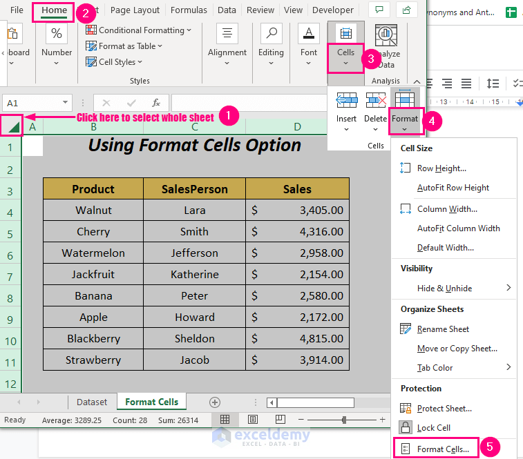 How To Protect Cells Without Protecting Sheet In Excel 3 Ways 