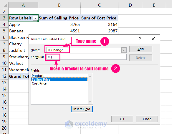 Power Pivot Difference Between Two Columns Printable Templates