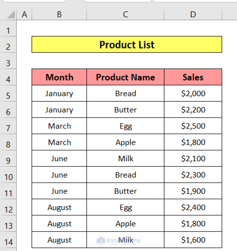 How to Insert Slicer in Excel (3 Simple Methods) ExcelDemy