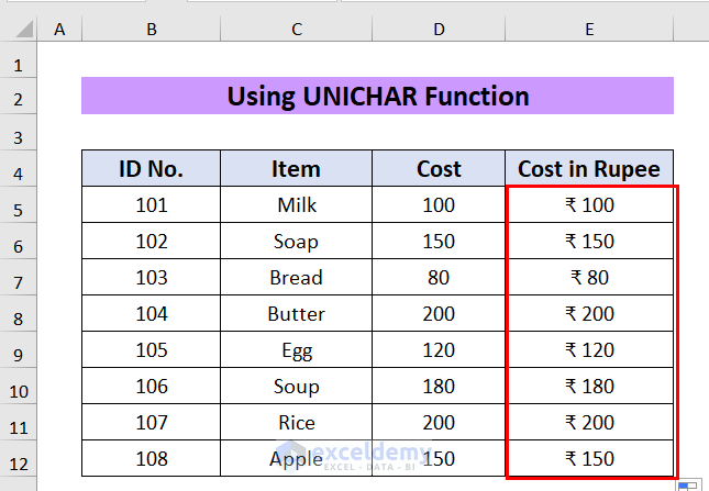 how-to-insert-rupee-symbol-in-excel-7-quick-methods-exceldemy