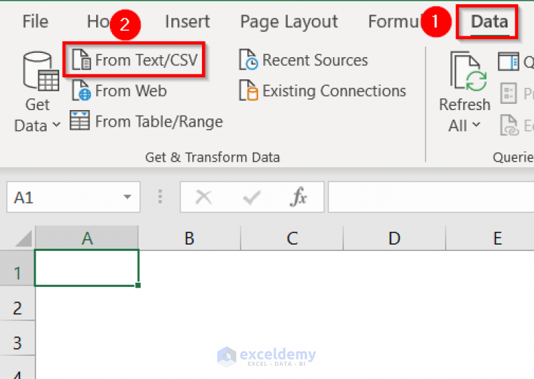 How To Open Csv File In Excel With Columns Automatically 3 Methods 7037