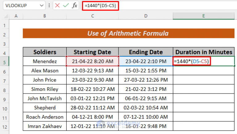 how-to-calculate-time-difference-between-two-dates-in-minutes-in-excel