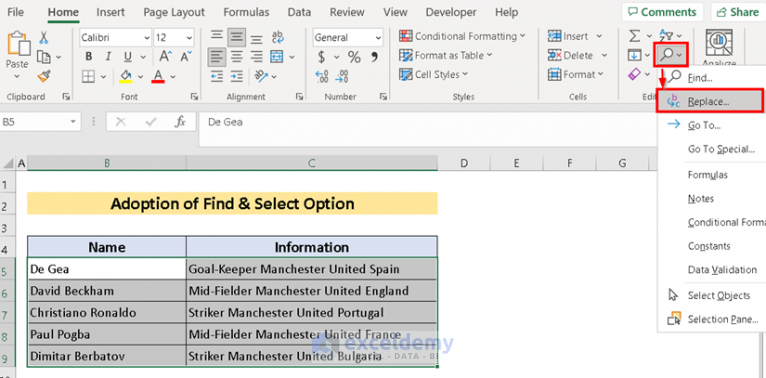 how-to-replace-text-with-carriage-return-in-excel-4-smooth-approaches