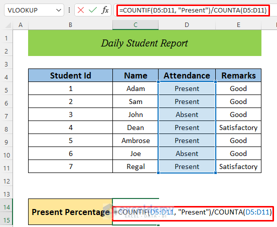 How To Make Daily Activity Report In Excel 5 Easy Examples 