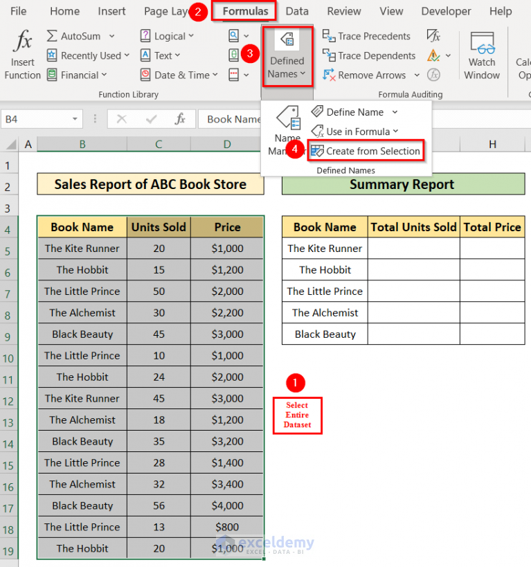 how-to-create-a-summary-report-in-excel-2-easy-methods-exceldemy