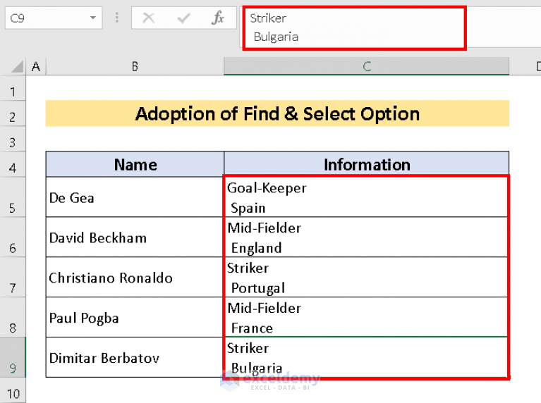 Search And Replace Carriage Return In Excel