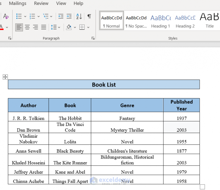 how-to-transfer-data-from-excel-to-word-automatically-5-methods