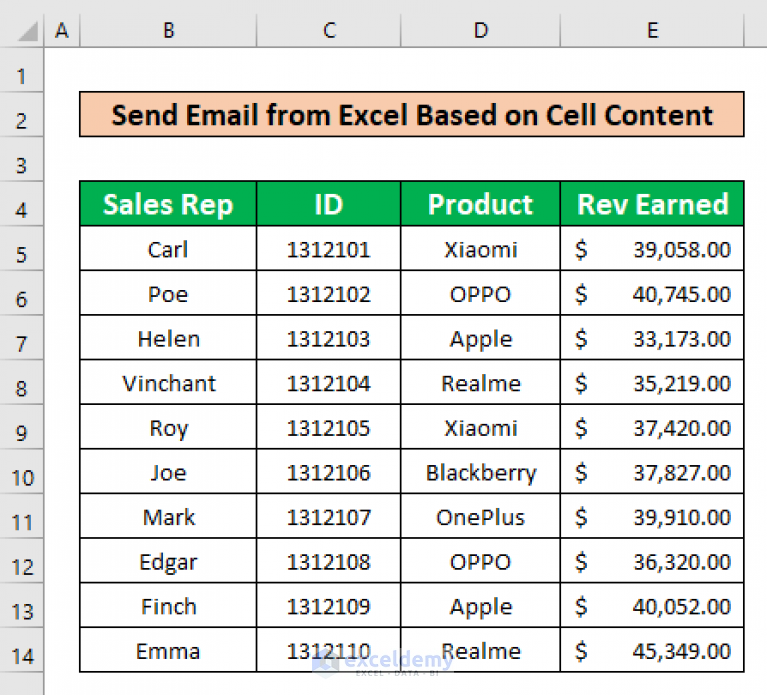 automatically-send-emails-from-excel-based-on-cell-content-2-methods